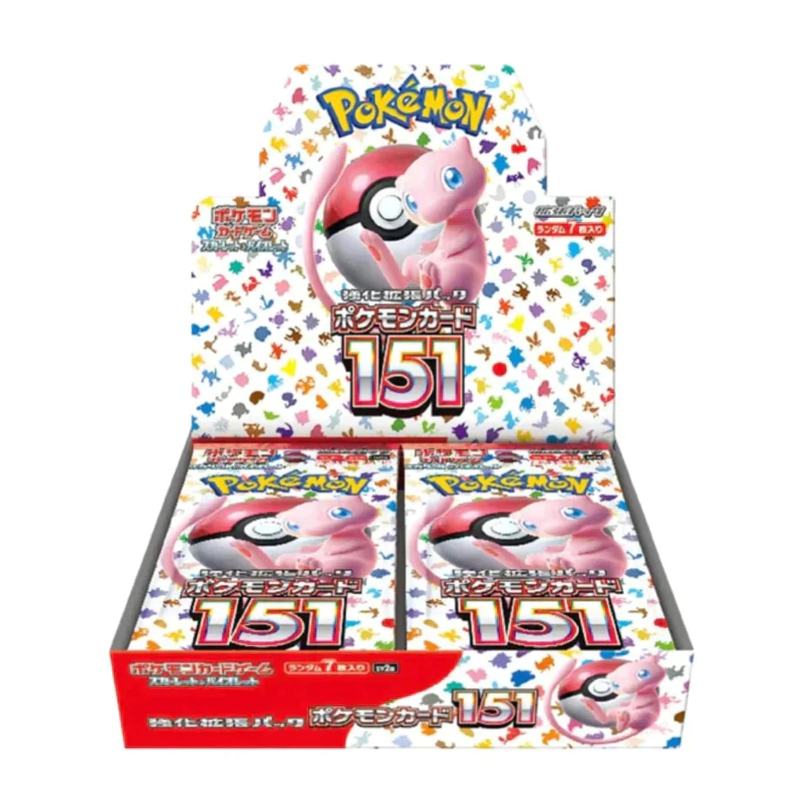 Scarlet & Violet 151 - Booster Box - Japanese Pokemon TCG