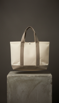 Raw Canvas Utility Tote