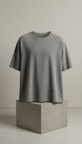 Distressed Cotton Overshirt