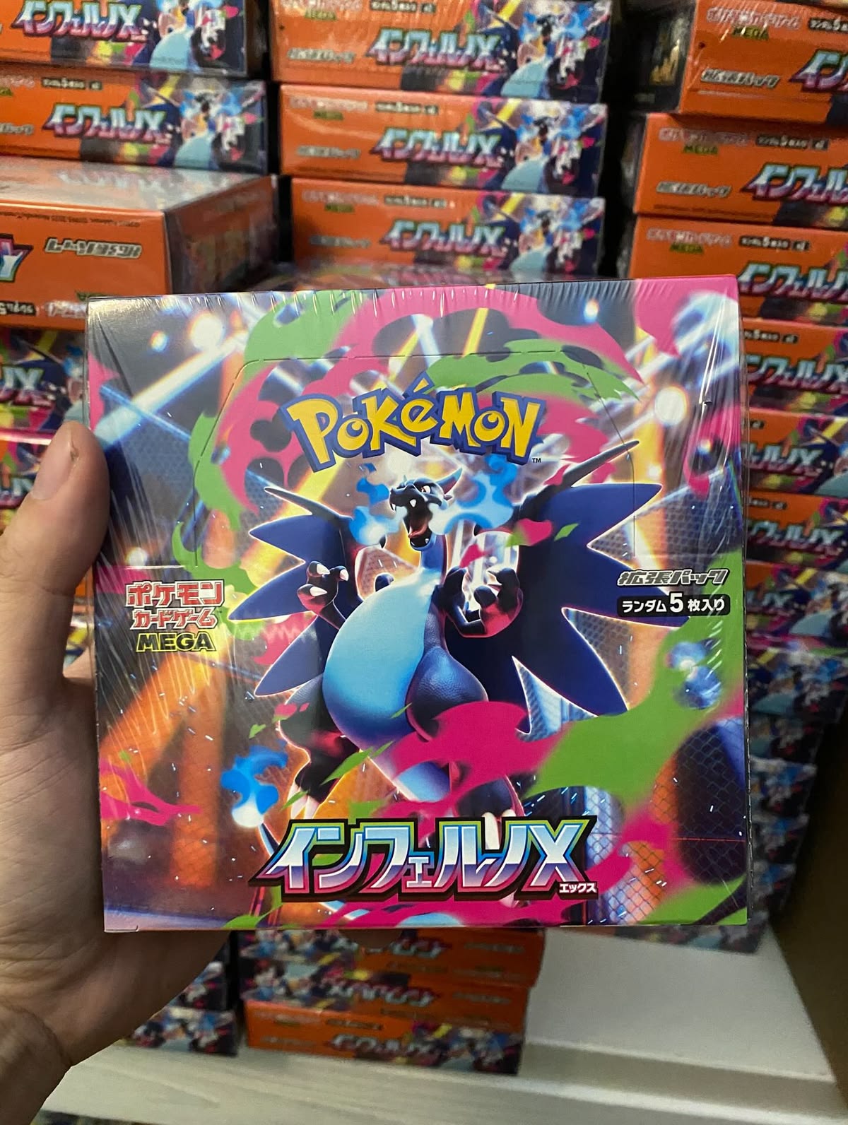 Japanese Pokémon - Mega Inferno X - Booster Box